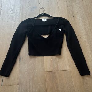 Elegant Black Women's Top